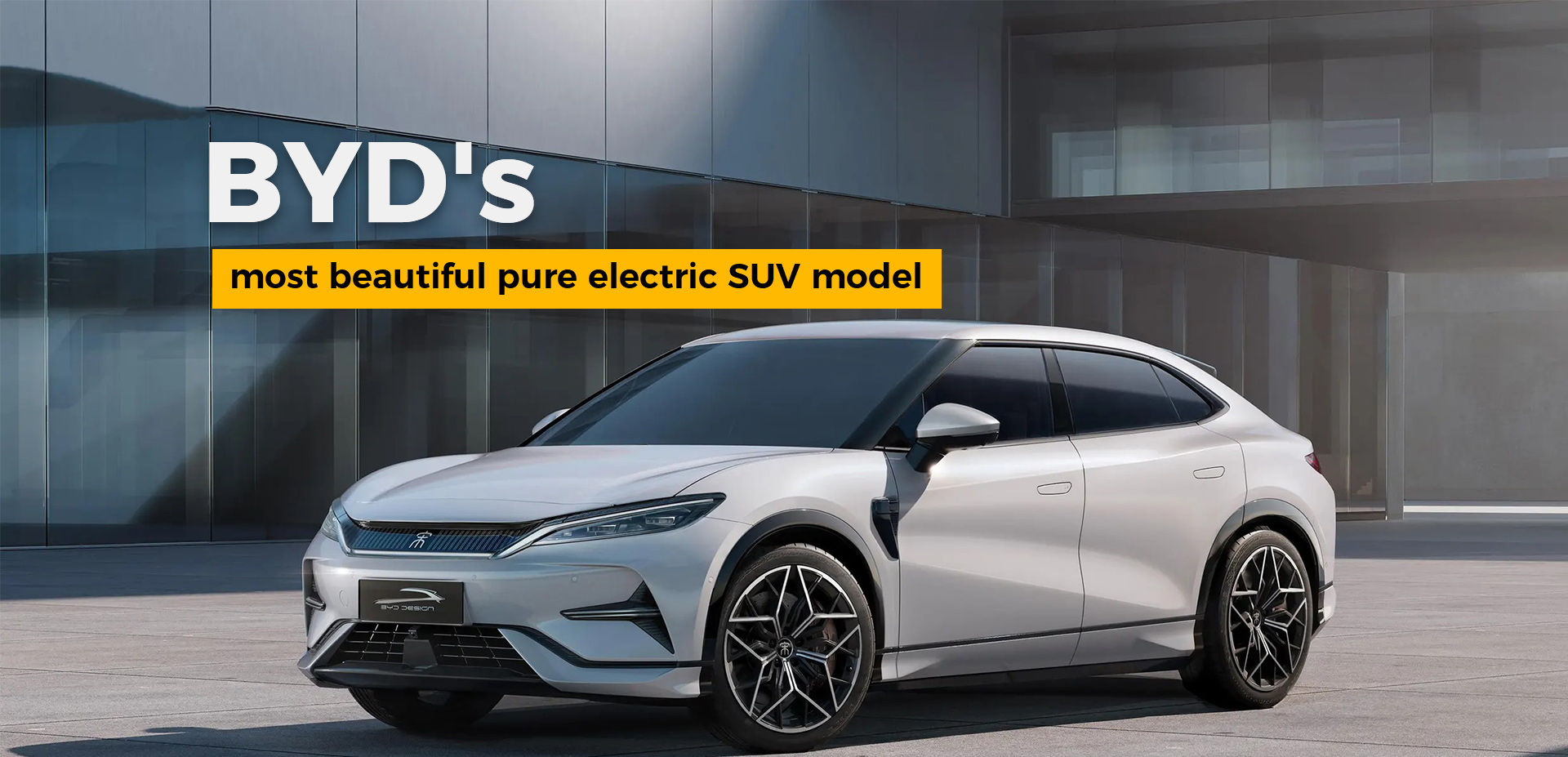 BYD's most beautiful pure electric SUV model